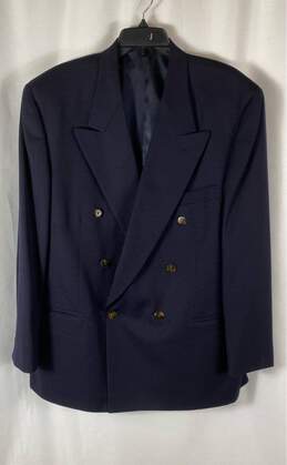 Givenchy Monsieur Blue Sports Coat - Size X Large