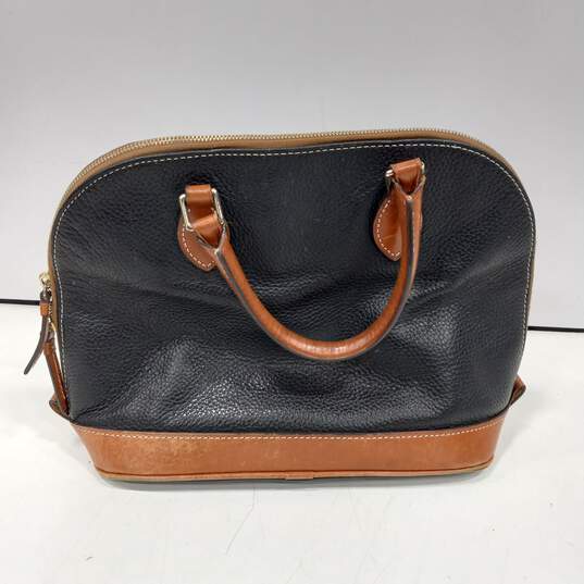 Dooney & Bourke Black Leather Handbag image number 2