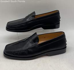 Authentic Tod's Mens Black Shoes Size 8