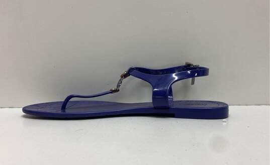 COACH Piccadilly Purple Jelly Thong Sandals Size 9 B image number 2