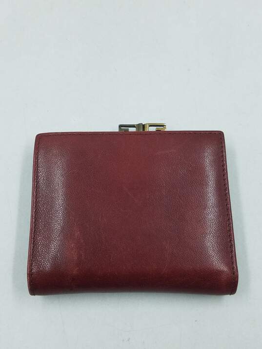 Buy the Authentic Gucci GG Burgundy Bifold Wallet | GoodwillFinds
