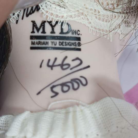 Marian Yu Design MYD 16 Bisque Doll SCHOOL GIRL Beautiful w/box
