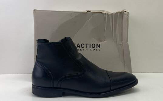 Kenneth Cole Reaction Edge Flex Black Chelsea Boots Men's Size 11.5 image number 1