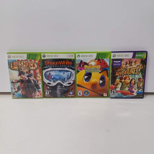 4pc. Assorted Microsoft XBOX 360 Video Game Lot image number 1