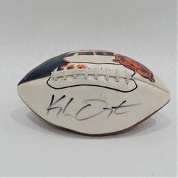 Kyle Orton Autographed Chicago Bears Football