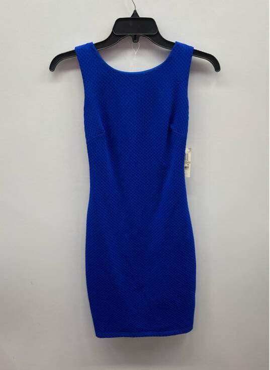 B. Darlin Women Blue Formal Pencil Dress Sz 1/2 NWT image number 1