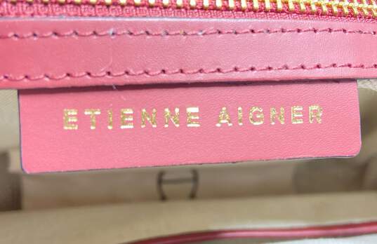 Etienne Aigner Mia Leather Buckle Tote Bag image number 6