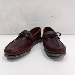 Men's Brown Minnetonka Slip On Loafers Size 10.5