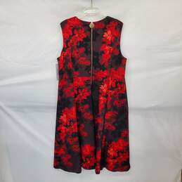 Calvin Klein Red Floral Pattern Sleeveless Long Dress WM Size 20W NWT alternative image