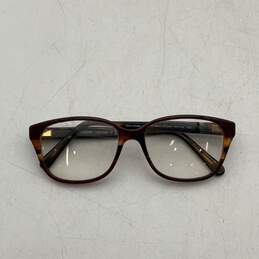 Coach Womens HC 6103 Clear Lens Brown Havana Frame Reading Full Rim Eyeglasses