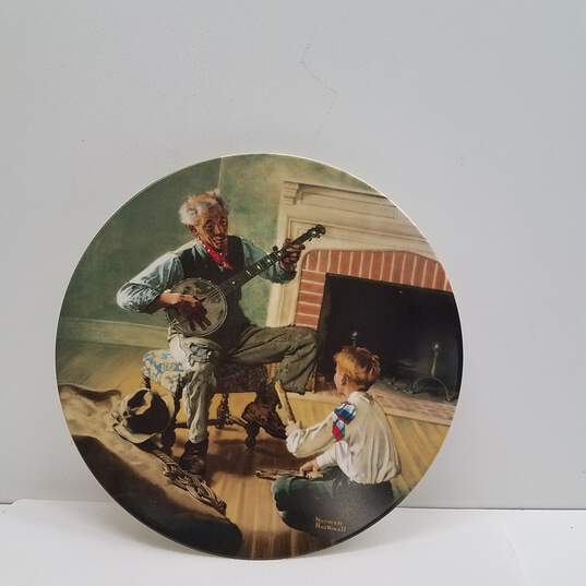Norman Rockwell Bundle Lot of 4 Collector's Plates Knowles image number 5