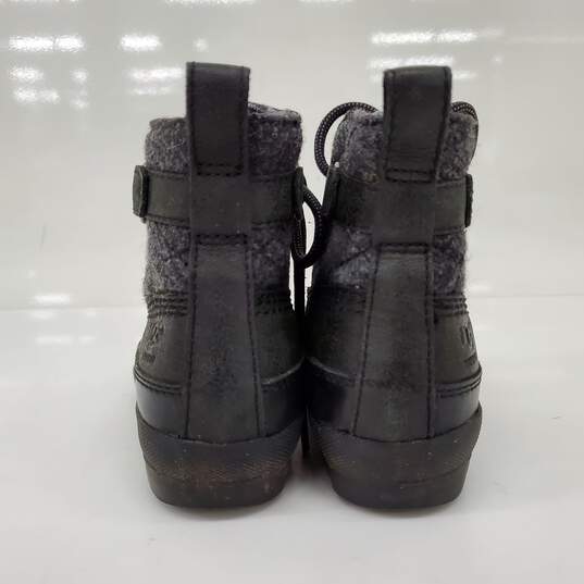 UGG Event Waterproof Rubber & Felt Textile Ankle Boots #1003355 Size 5.5 image number 8