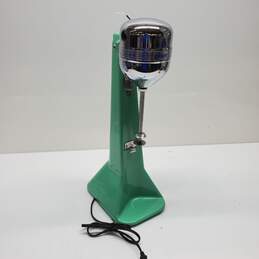 Vintage Oster Milk Shake Mixer Soda Fountain Green Model 002523-013-000 Untested