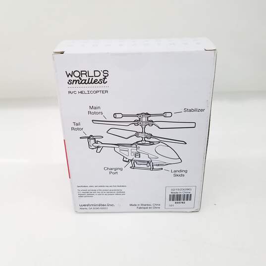 Worlds Smallest R/C helicopter (by Westminster)