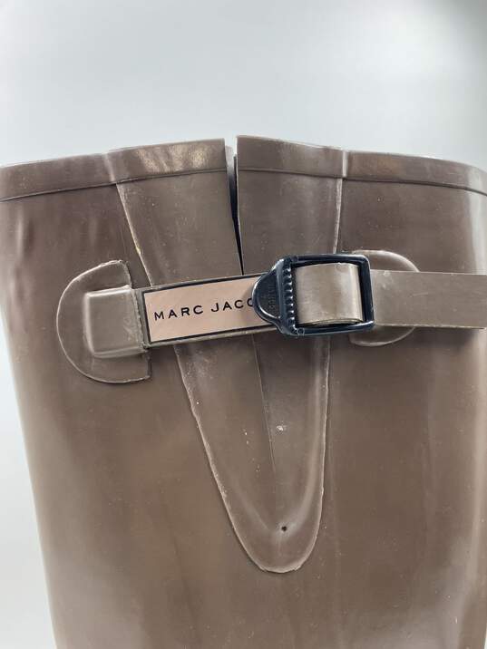 Authentic Marc Jacob Brown Rain Boot M 9.5 image number 5