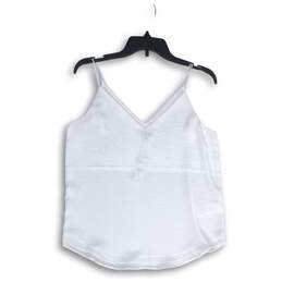 NWT Express Womens White V-Neck Sleeveless Pullover Camisole Tank Top Size S alternative image