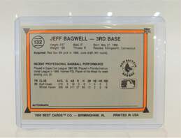 1990  HOF Jeff Bagwell Best Minor League Pre-Rookie Red Sox Astros alternative image