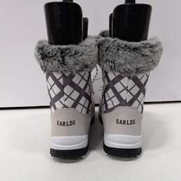 Earlde Women's White Snow Boots Size 37 alternative image