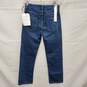 NWT Current Elliot WM's Original Straight Leg Blue Denim Jeans Size 24 x 26 image number 2