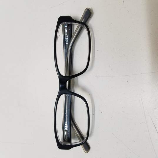 Ray-Ban Black/Clear Rectangle Eyeglasses image number 1