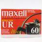 Lot of 10 New Sealed MAXELL UR 60 Minute Blank AUDIO CASSETTE TAPES Normal Bias image number 3