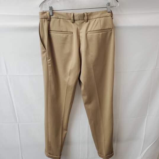 Women's Zara 4-Way Stretch Khaki Pants Size 30 US image number 7