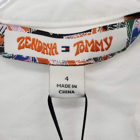 Zendaya x Tommy Hilfiger Collab White Dress Size 4 image number 3