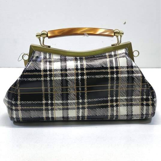 Patricia Nash Plaid Leather Annfield Crossbody Multicolor image number 2