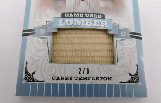 Buy the 2022 Garry Templeton Leaf Game Used Lumber Relics 2/8