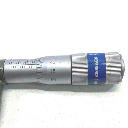 Mitutoyo Outside Micrometer 0-25mm -- .001mm w case - FUNCTIONAL image number 3