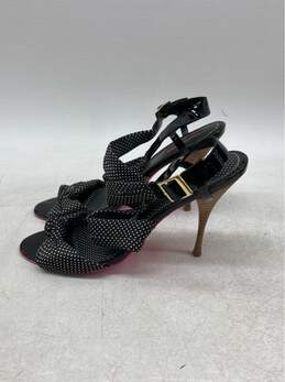 Women's Betsey Johnson Size 9 Black & White Heels alternative image