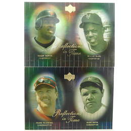 2000 Upper Deck Legends Reflections in Time Ruth Mays Bonds McGwire