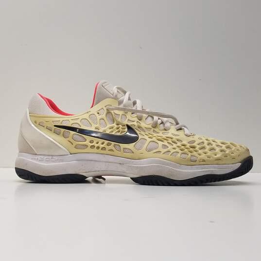 Buy the Nike Air Zoom Cage HC Tennis Shoes 918193-106 Men's Size | GoodwillFinds