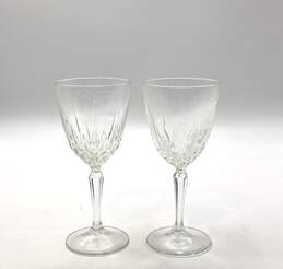 4 Vintage CRYSTAL Bubble Stem Etched Cocktail Glasses Tiffin -  in 2023