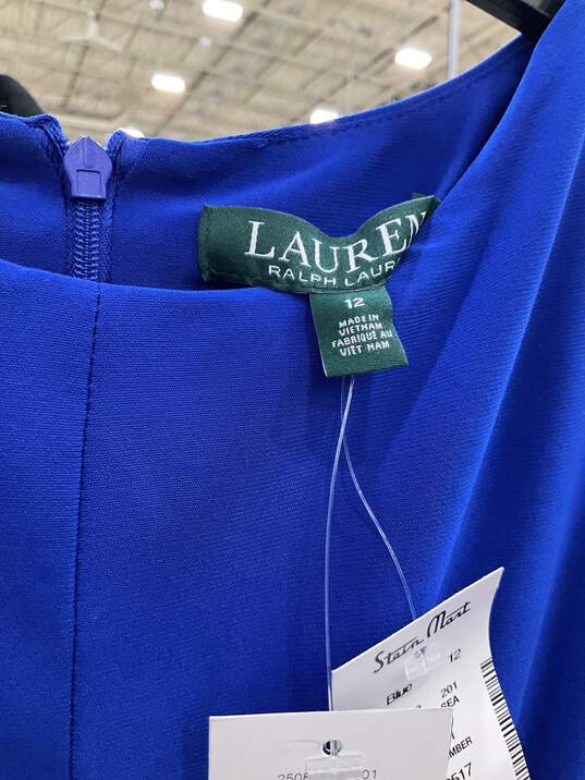 Lauren Ralph Lauren Women's Blue Dress Size 12 image number 4