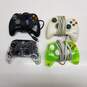 Lot of 4 GameStop Xbox 360 Controllers image number 1