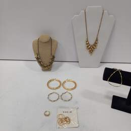Bundle of Assorted Gold Toned Fashion Jewelry