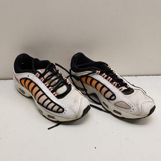 Nike Air Max Tailwind 4 White, Black, Orange Sneakers CJ7976-100 Size 8 image number 4