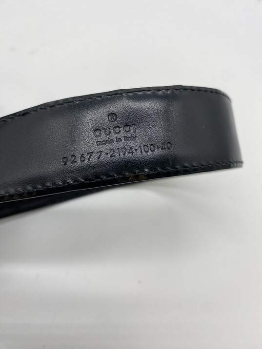 Gucci Black Belt - Size One Size image number 3