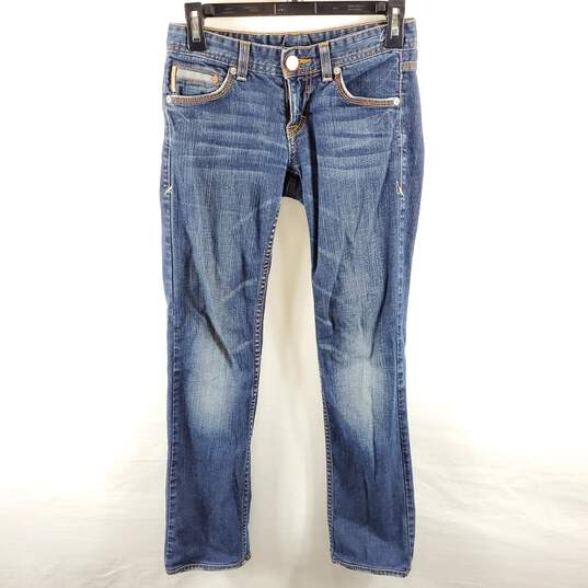 Armani Exchange Women Blue Regular Jeans Sz 0 image number 1