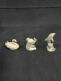 4 Lenox Ivory & Gold Porcelain Figurines In Box image number 4
