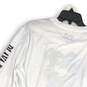 Spicy Tuna Mens T-Shirt Round Neck Long Sleeve Pullover White Size Large image number 4