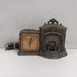 Vintage United Clock Wired Mantle Clock Model 455