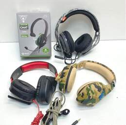 Assorted Gaming Headset Bundle Lot of 4 Turtle Beach Beexcellent