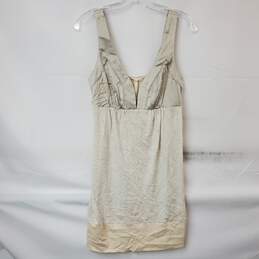 Oonagh Sleeveless Eggshell Shirt/Dress Women's XS NWT