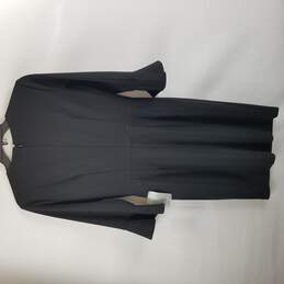 Donna Morgan Women Black Long Sleeve 4 Dress NWT alternative image