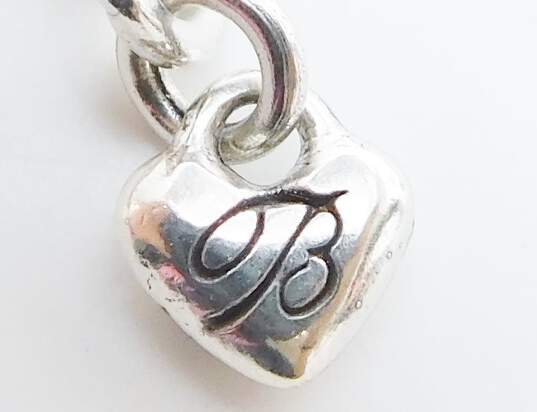 Brighton Silver & Two-Tone Scrolled Heart Pendant Necklaces 45.3g image number 5