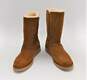 Koolaburra By Ugg Koola Short Fur Boot Women's Color: Rust Size: 7 USA image number 1
