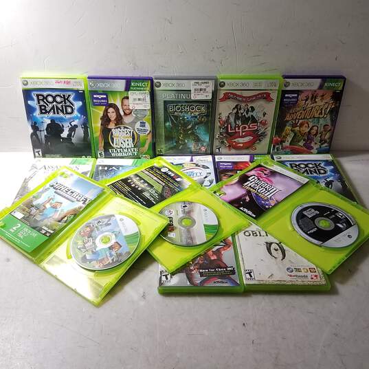 🔥 XBOX 360 GAMES Large Lot YOU PICK EM CLEANED AND TESTED FREE US