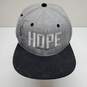 HOPE Otto Danny Gokey Gray and Black Snapback Hat Autographed Sign One Size image number 1